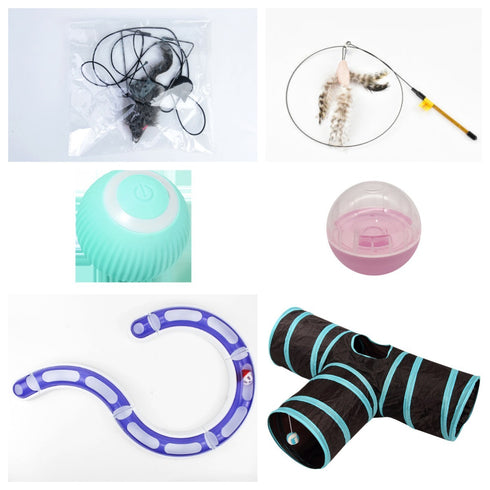 TGS - Jouet de proie en forme de balle pour animaux de compagnie