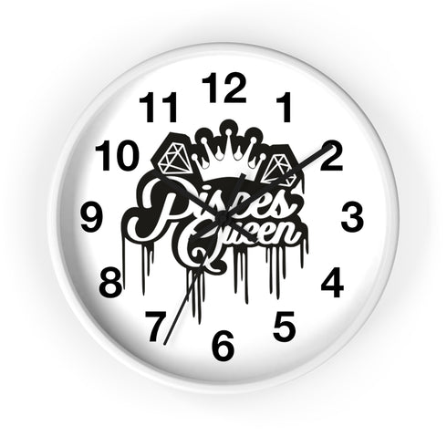 Horloge murale Reine Poissons
