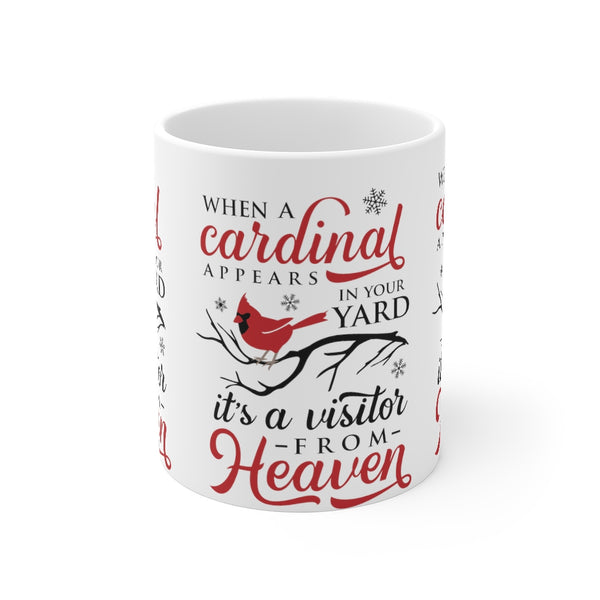 Mug « Quand un cardinal apparaît »