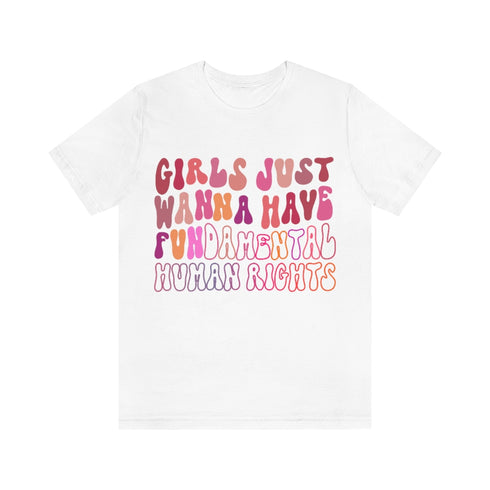 T-shirt à bulles Girls Wanna Have Fun-damental
