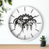 Capricorn Queen Wall clock