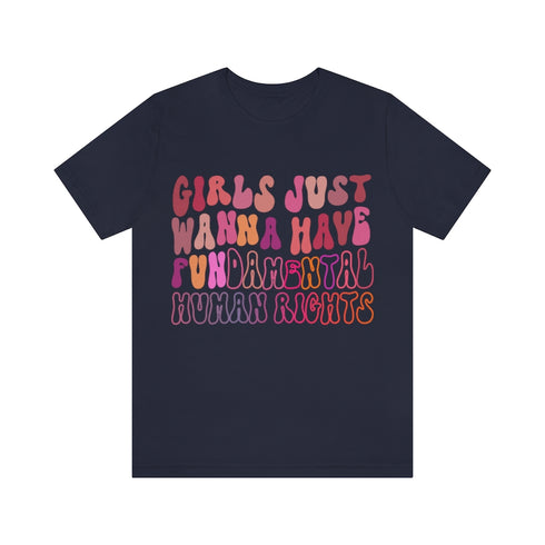 T-shirt à bulles Girls Wanna Have Fun-damental