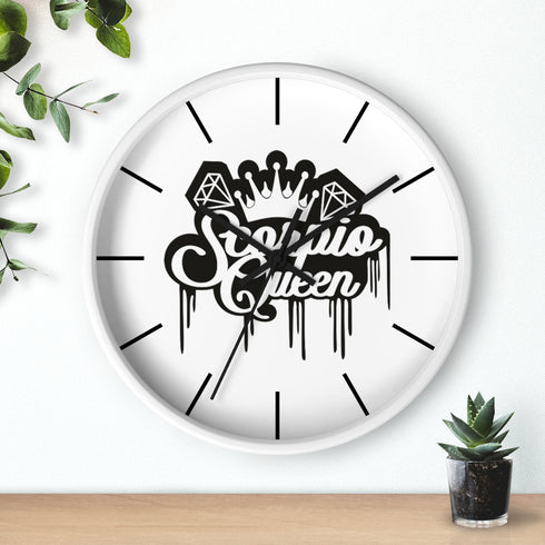 Horloge murale Reine Scorpion