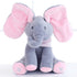 Peluche éléphant Littlestomps™ Peekaboo