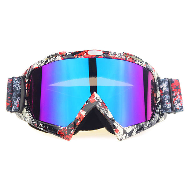 Masque de ski UV400 antibuée, grand masque de ski, lunettes pour hommes et femmes, double couche de protection pour le ski, la neige et le snowboard en hiver