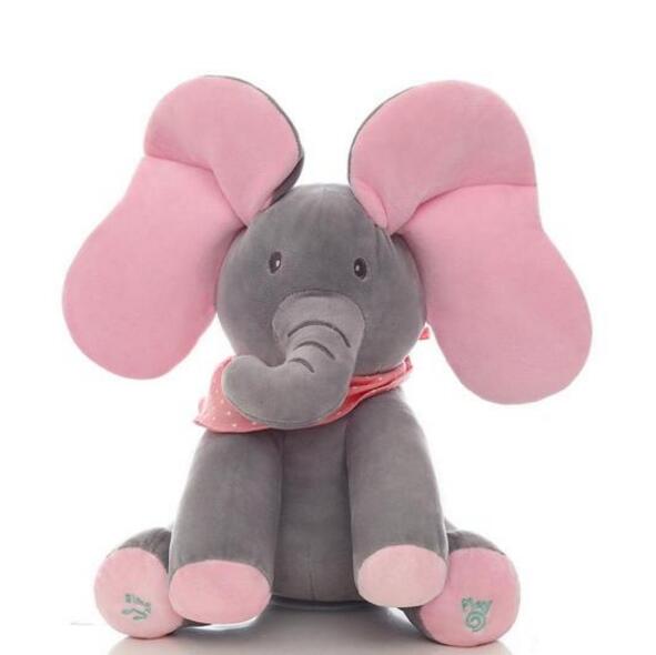 Peluche éléphant Littlestomps™ Peekaboo