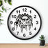 Horloge murale Reine Poissons