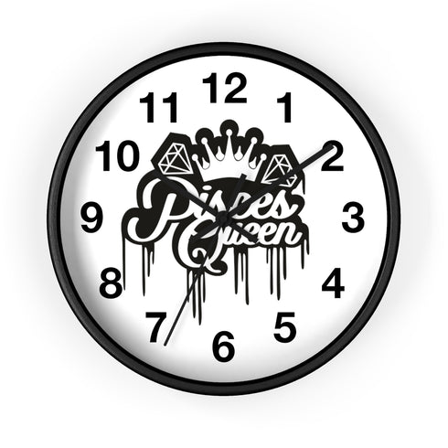 Horloge murale Reine Poissons