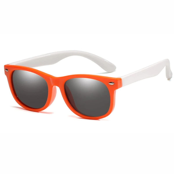 Lunettes polarisées flexibles pour enfants ORANGE