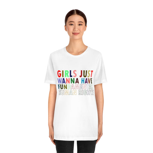 T-shirt H.Ruby-Girls Fun-damantal Rights pour femmes