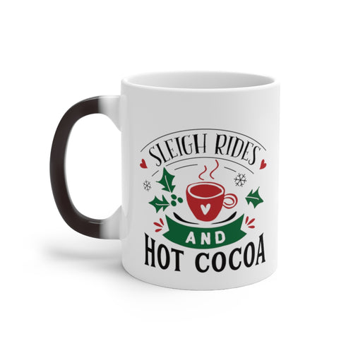 Mug « Promenades en traîneau » (couleur changeante)