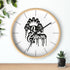 Leo Queen Wall clock