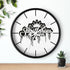 Sagittarius Queen Wall clock