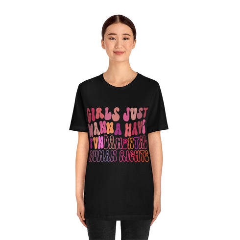 T-shirt à bulles Girls Wanna Have Fun-damental