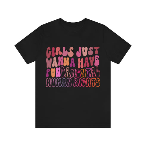 T-shirt à bulles Girls Wanna Have Fun-damental
