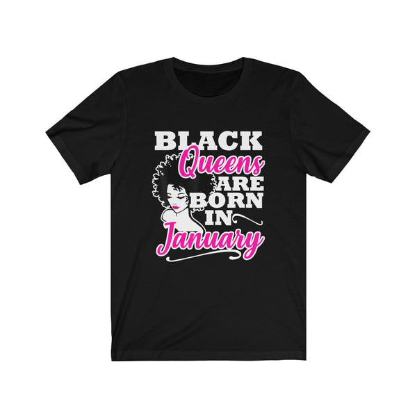 T-shirt Reines de janvier noir