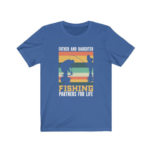 T-shirt Père et Fille - Partenaires de Pêche