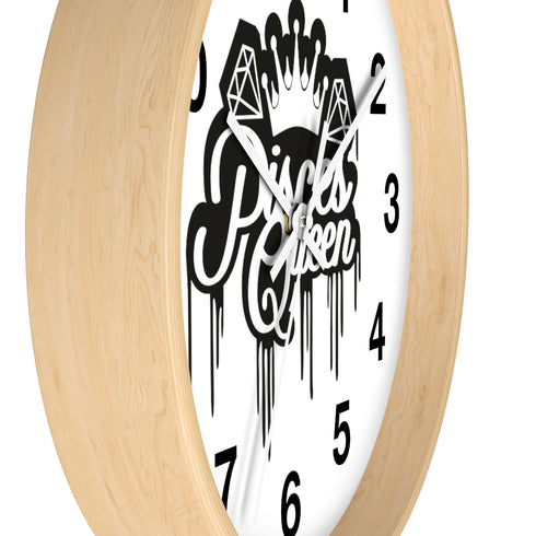 Horloge murale Reine Poissons