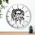 Horloge murale Reine Vierge