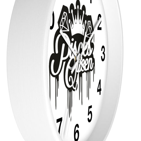 Horloge murale Reine Poissons