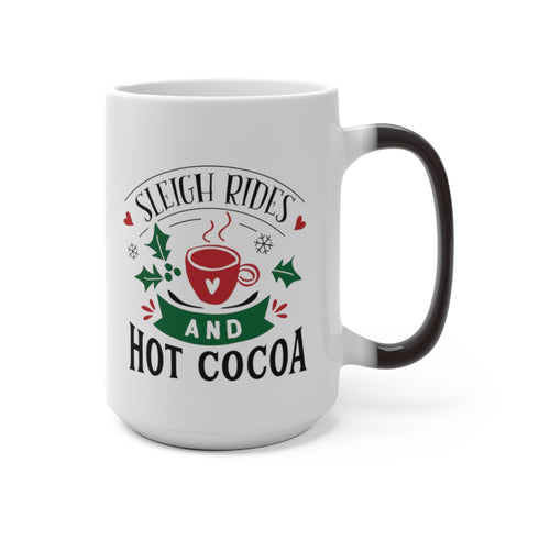 Mug « Promenades en traîneau » (couleur changeante)