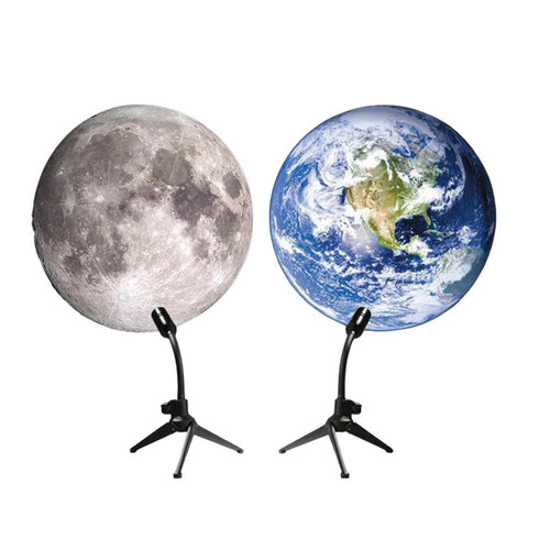 Lampe de projection Terre-Lune