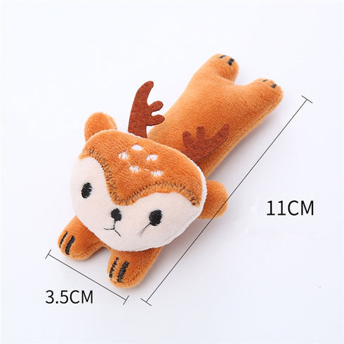 Jouets à mâcher en peluche qui couinent