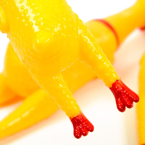 Jouet couineur de poulet hurlant