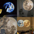 Lampe de projection Terre-Lune
