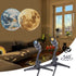 Lampe de projection Terre-Lune
