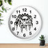 Horloge murale Reine Poissons