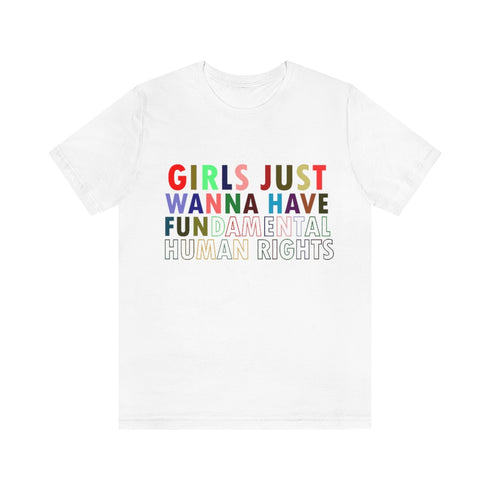 T-shirt H.Ruby-Girls Fun-damantal Rights pour femmes