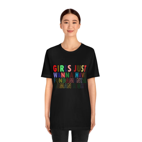 T-shirt H.Ruby-Girls Fun-damantal Rights pour femmes