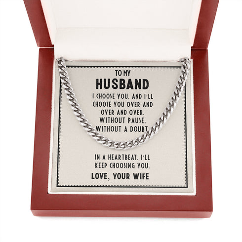 I'll Still Choose You - Cubanlink Message card From Wife