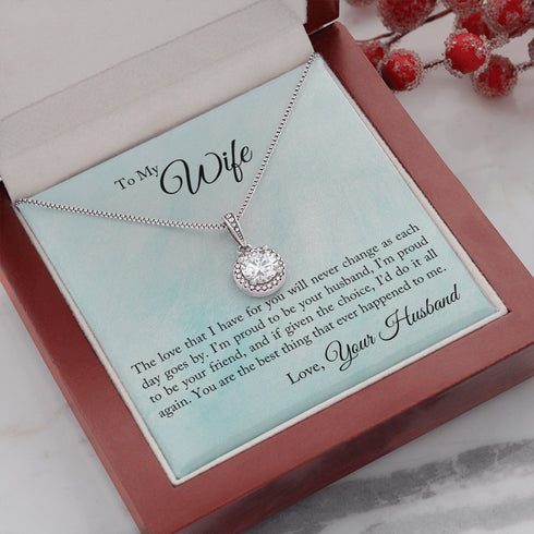 Collier « Tu es ce qu'il y a de mieux » Espoir Éternel