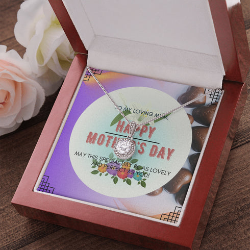 Collier « Espoir Éternel » avec message pour la fête des mères