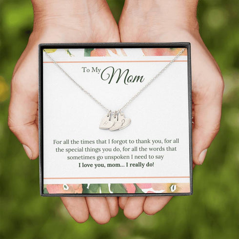 Pour tous les moments... Collier Cœur Doux