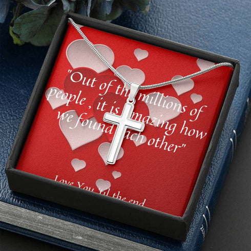 Amour incroyable (Collier Croix)