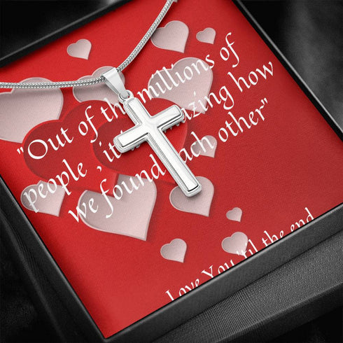 Amour incroyable (Collier Croix)