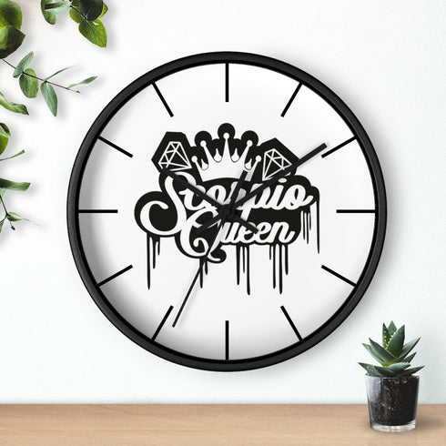 Horloge murale Reine Scorpion