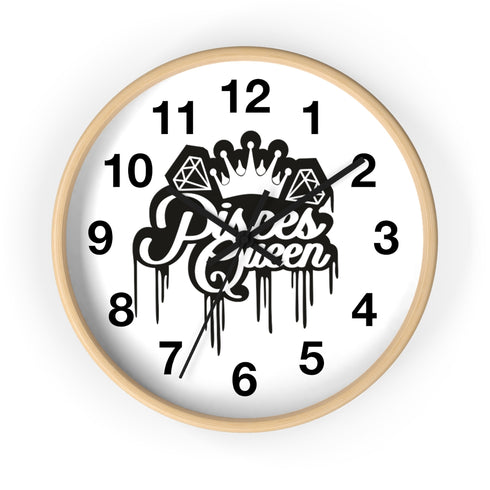 Horloge murale Reine Poissons
