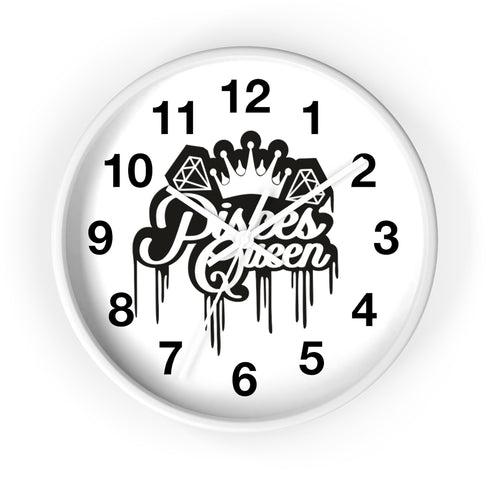 Horloge murale Reine Poissons
