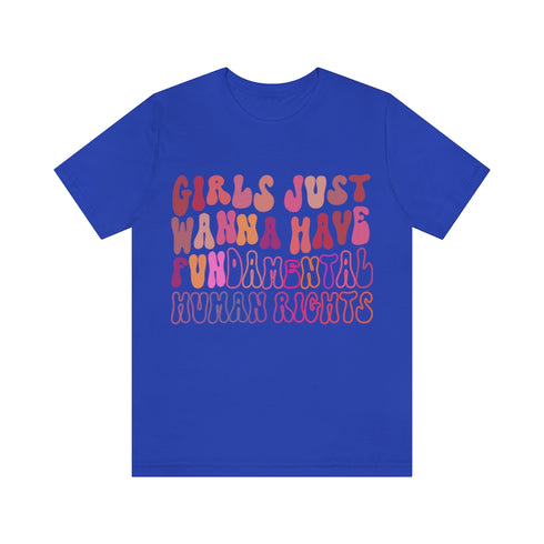 T-shirt à bulles Girls Wanna Have Fun-damental