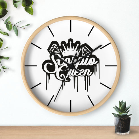 Horloge murale Reine Scorpion