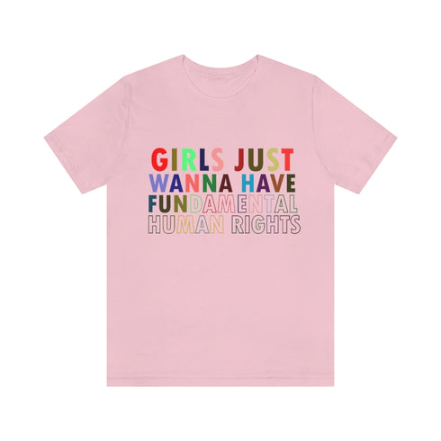 T-shirt H.Ruby-Girls Fun-damantal Rights pour femmes