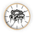 Horloge murale Reine Scorpion