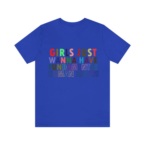 T-shirt H.Ruby-Girls Fun-damantal Rights pour femmes