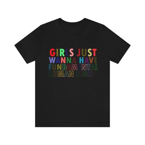 T-shirt H.Ruby-Girls Fun-damantal Rights pour femmes