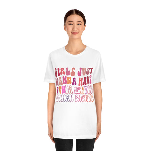 T-shirt à bulles Girls Wanna Have Fun-damental
