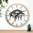 Capricorn Queen Wall clock